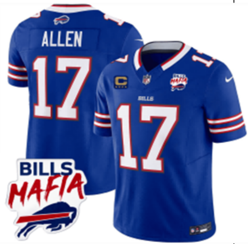 Men 2026 Buffalo Bills #17 Allen blue Nike Limited NFL Jersey 10060->san francisco 49ers->NFL Jersey